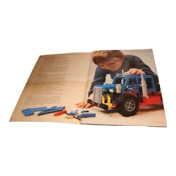 LEGO Vintage 1980 Expert Builder Series 8888 Instruction Book Excellent Rare - Picture 4 of 9